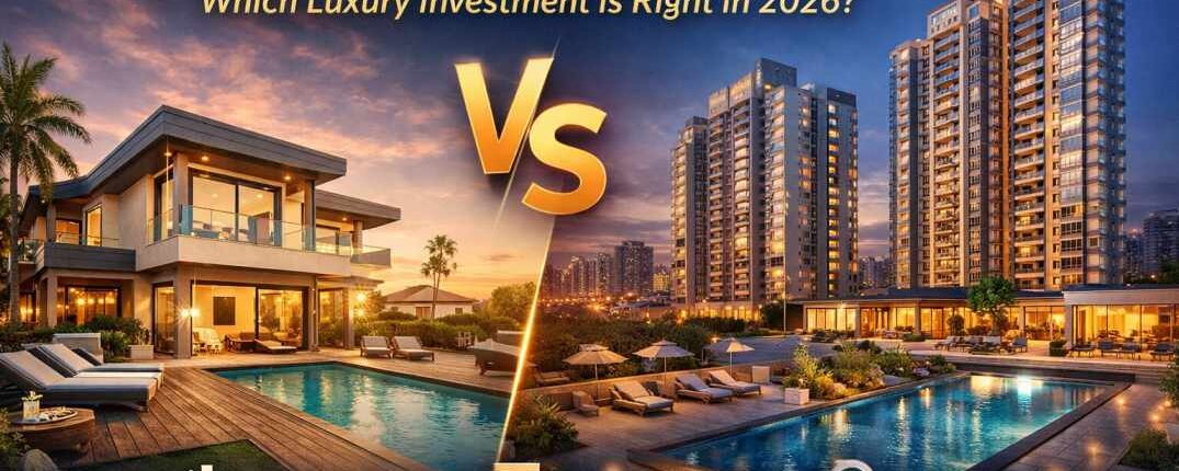 Villas vs Apartments in Gurgaon: Which Luxury Investment is Right in 2026?