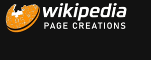 Wikipedia Page Creations