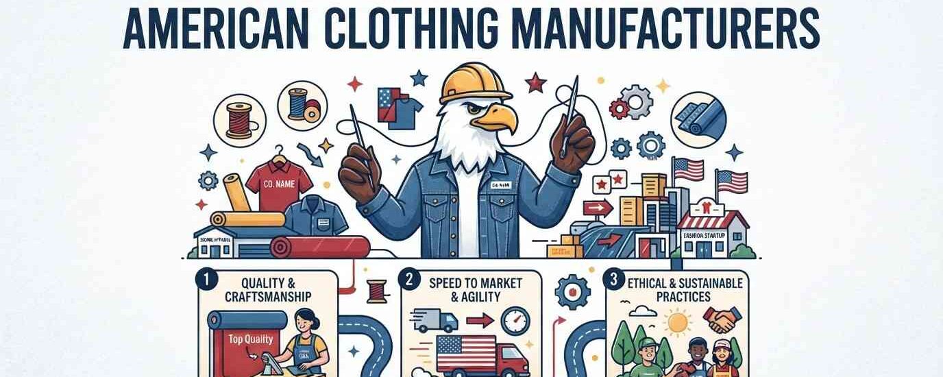 Why Emerging Fashion Brands Need Reliable Clothing Line Manufacturers
