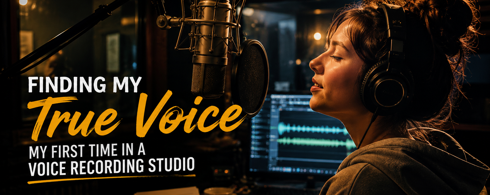 My First Time In a Voice Recording Studio