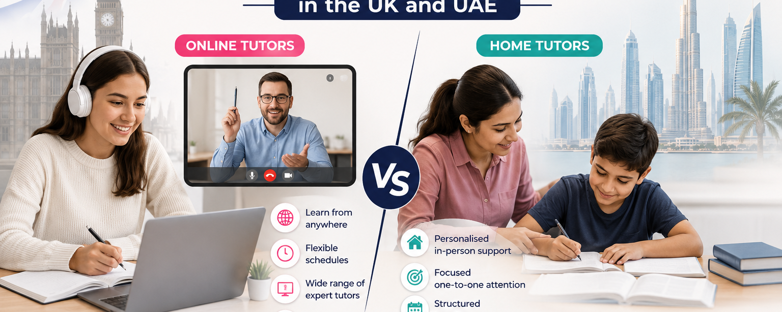 Online Tutors vs Home Tutors: Comparing the Best Platforms in the UK and UAE