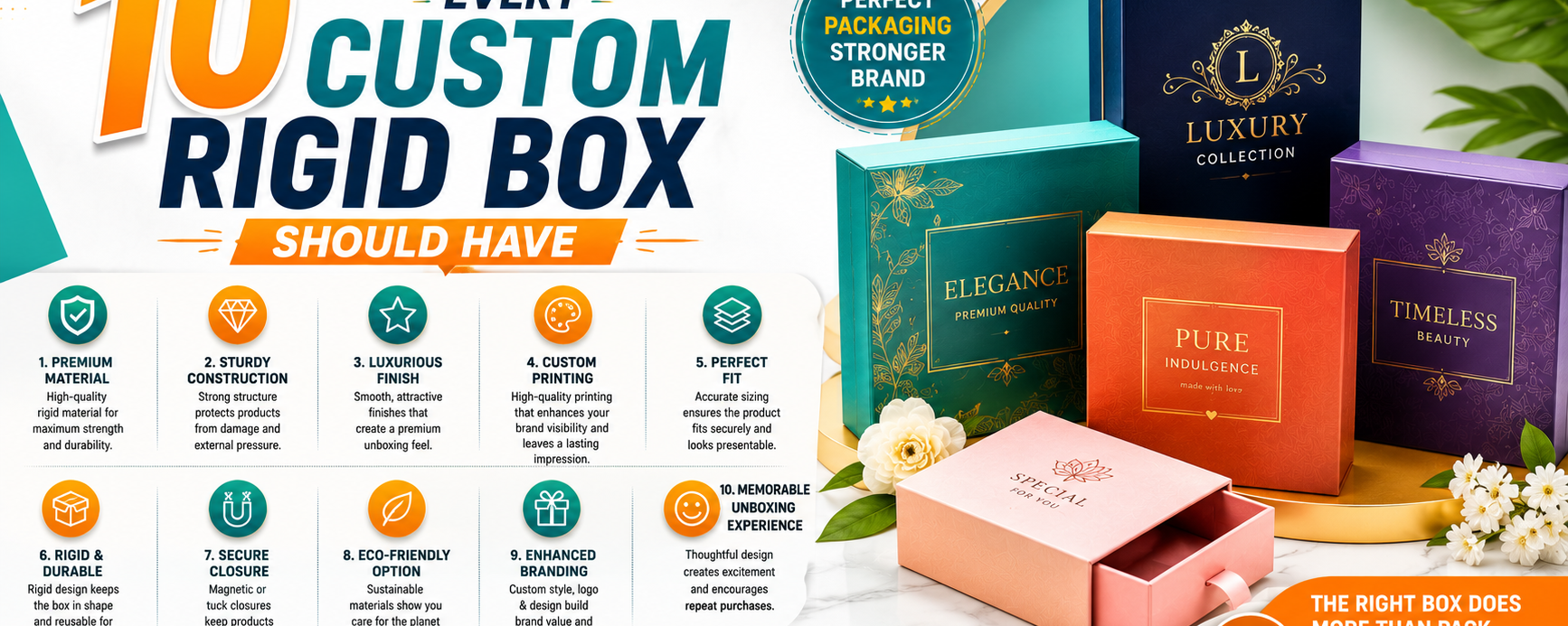 10 Essential Features Every Custom Rigid Box Should Have