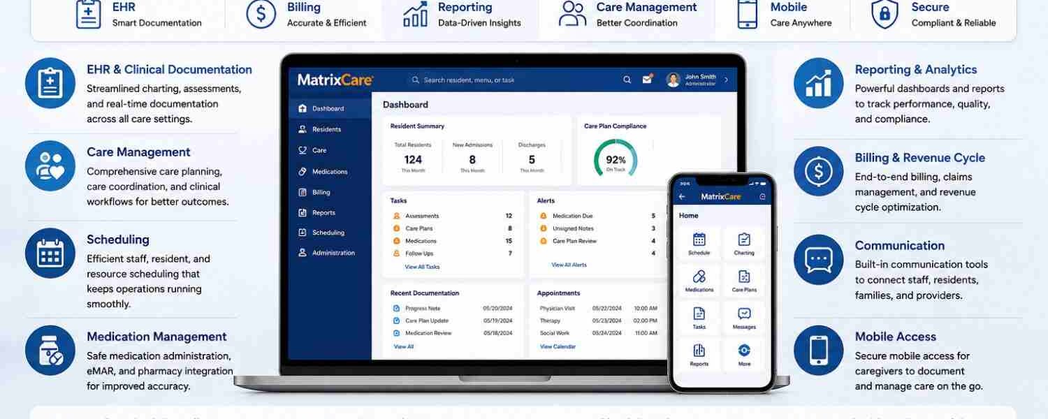 Best MatrixCare Software in 2026: Features, Pricing, Reviews & Alternatives