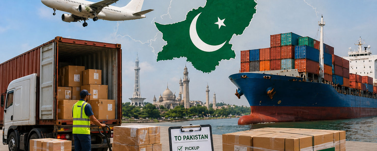 Best Way to Ship Goods Pakistan From the UK