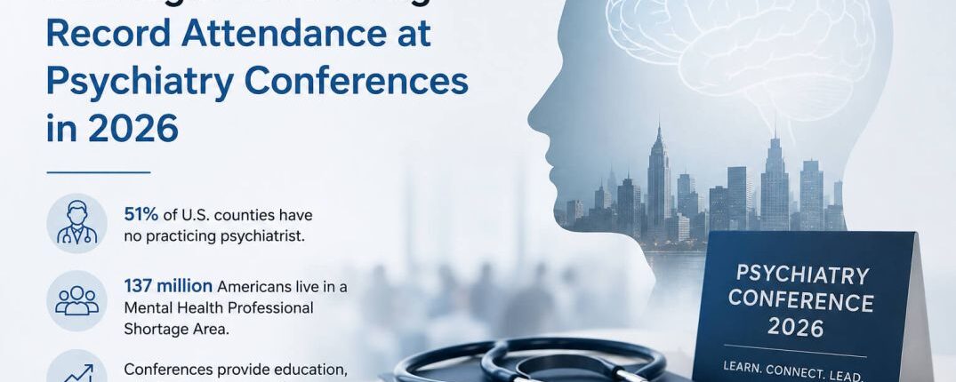Why Psychiatrist Shortages Are Fueling Record Attendance at Psychiatry Conferences in 2026