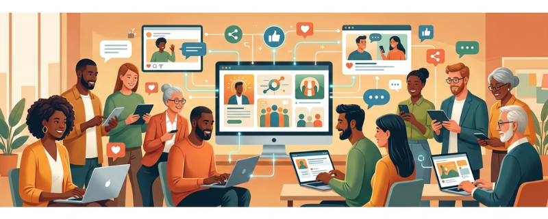 The Role of Community Building in Social Media Marketing