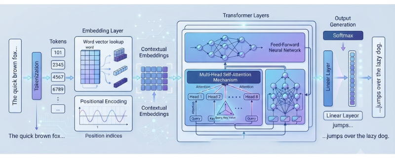 Understanding the Transformer Architecture in Generative AI